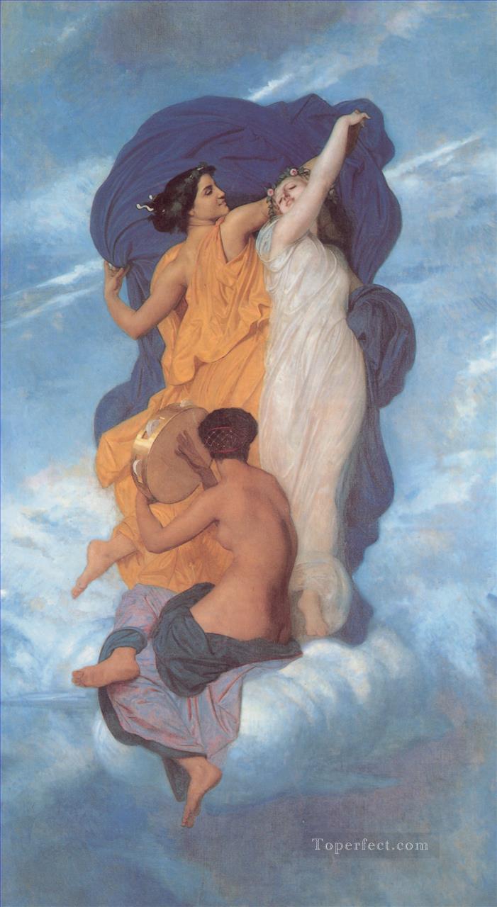 La danza William Adolphe Bouguereau desnuda Pintura al óleo